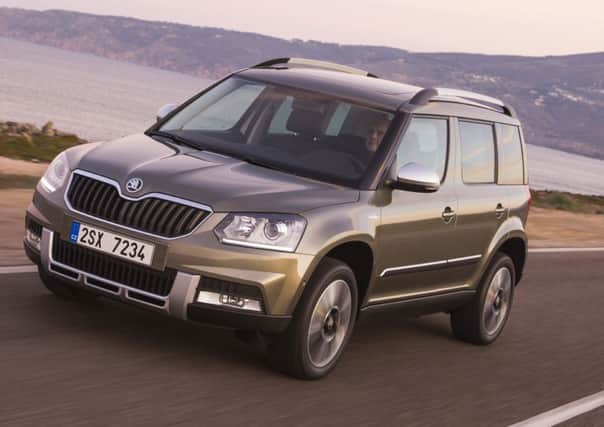 Four-whee-drive and a raft of electronic driver aids help The Skoda Yeti Outdoor tackle testing conditions