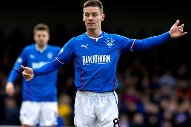 Ian Black's verbal criticism of the Rangers fans was ill-advised. Picture: SNS