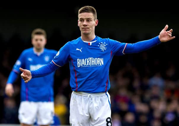 Ian Black's verbal criticism of the Rangers fans was ill-advised. Picture: SNS