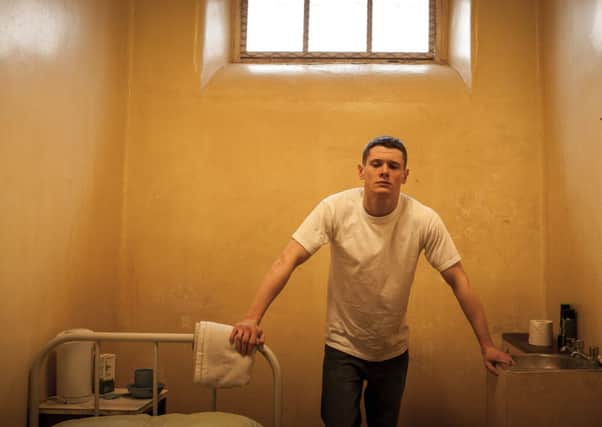 Jack OConnell as Eric in Starred Up, the bruising prison drama directed by David Mackenzie