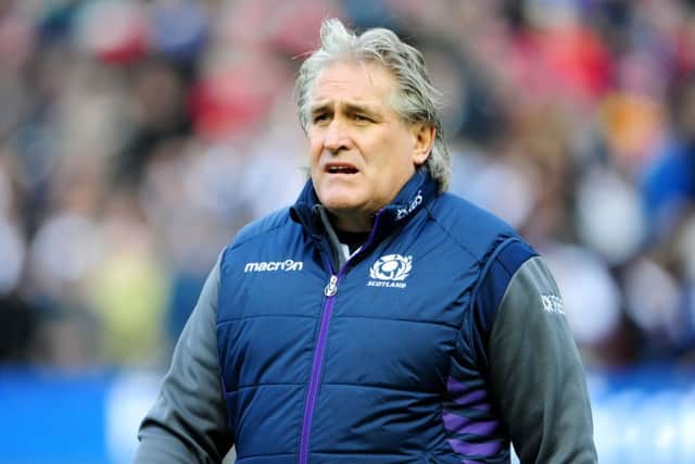 Scotland interim coach Scott Johnson. Picture: Ian Rutherford