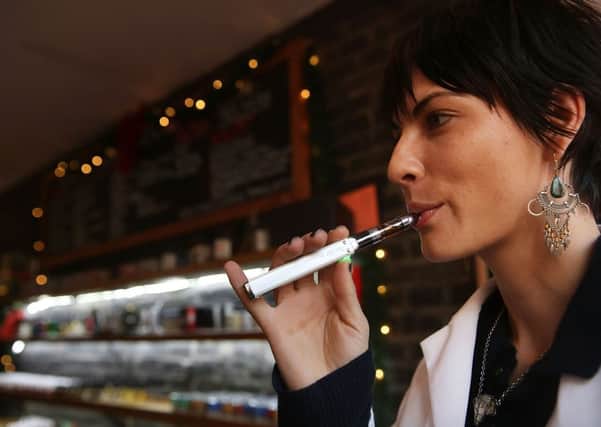 Electronic cigarettes have become increasingly popular, but Scottish doctors have called for restrictions on the sale of the device. Picture: Getty