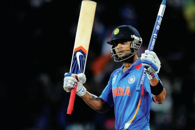 Virat Kholi of India is set to be one of the stars of the World T20. Picture: Getty