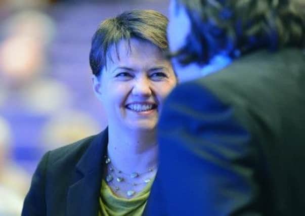 Ruth Davidson at Scottish Conservative Conference. Picture: Neil Hanna