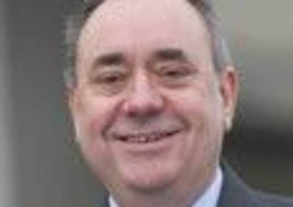 First Minister Alex Salmond. Picture: Jane Barlow