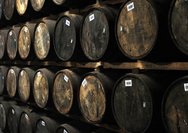 Whisky barrels. The majority of Scots believe taxes on whisky are too high, says industry research. Picture: TSPL
