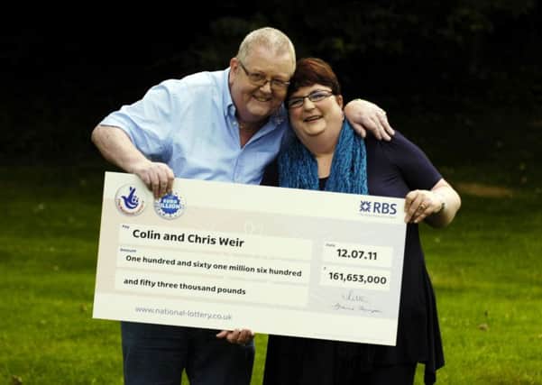 The winner will join the Weirs on the National Lottery's 'Rich List' of big winners. Picture: TSPL