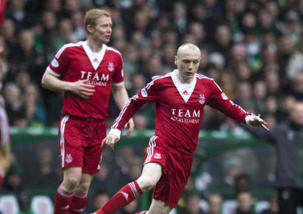 Willo Flood and Barry Robson, two of Aberdeen's shining lights. Picture: PA