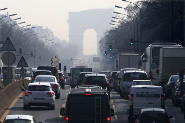 Pollution levels in Paris have soared. Picture: Reuters