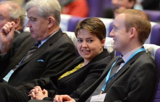 Scottish Conservatives leader Ruth Davidson at the conference. Picture: Neil Hanna