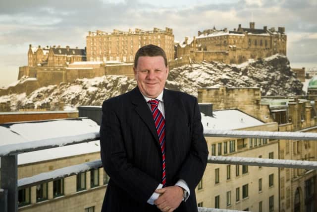 Alasdair Gardner says Bank of Scotland 'are committing to grow lending by 1bn'. Picture: Ian Georgeson