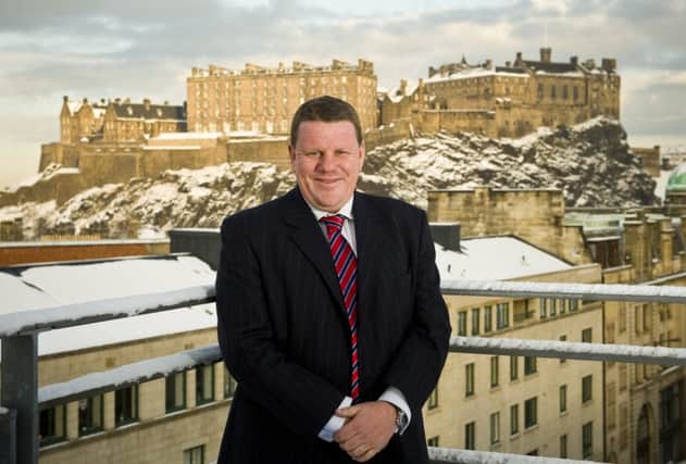 Alasdair Gardner says Bank of Scotland 'are committing to grow lending by 1bn'. Picture: Ian Georgeson