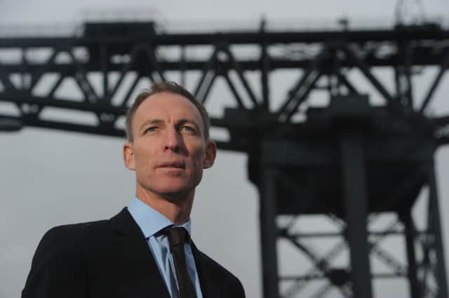 Jim Murphy MP is making a pitch for working class voters. Picture: Robert Perry