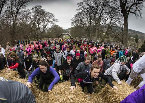 Participants at the start of the Mighty Deerstalker race. Picture: Contributed