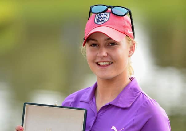 Charley Hull won the Lalla Meryem Cup  in Morocco Photo: Getty