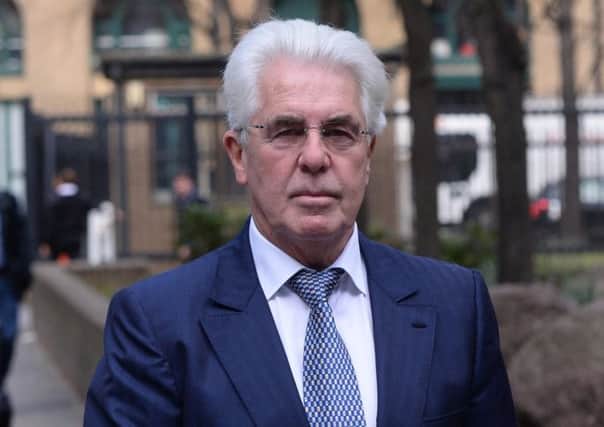 PR guru Max Clifford denies the charges of indecent assault. Picture: PA