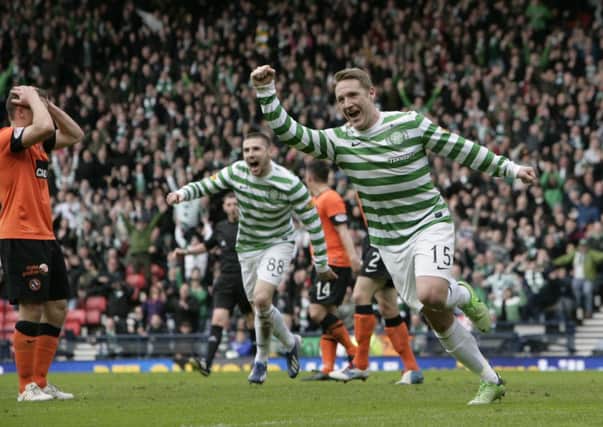 Celtic midfielder Kris Commons says he has no desire to commit himself to playing for Scotland PICTURE: Toby Williams