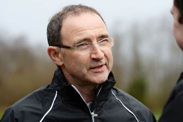 Republic of Ireland manager Martin O'Neill. Picture: PA