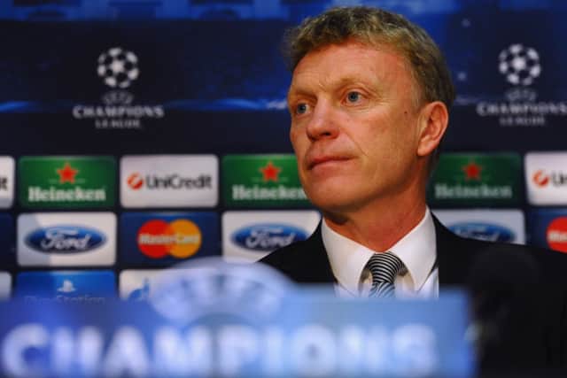 David Moyes of Manchester United. Picture: Getty