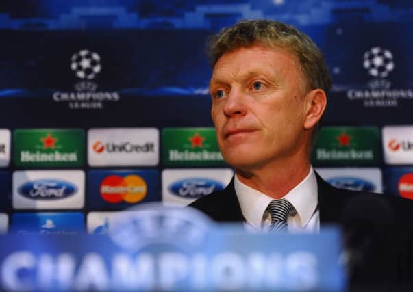 David Moyes of Manchester United. Picture: Getty