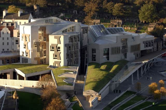 The Scottish Parliament. Picture: Ian Rutherford