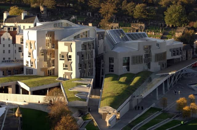 The Scottish Parliament. Picture: Ian Rutherford