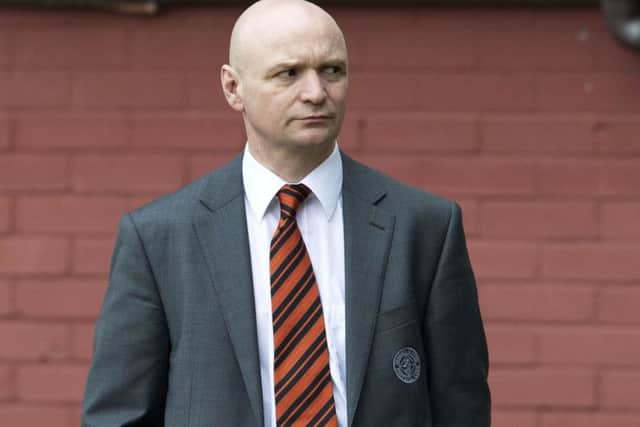 Dictators: United chairman Stephen Thompson blasted the SFA. Picture: SNS