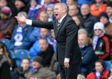 Rangers manager Ally McCoist. Picture: SNS