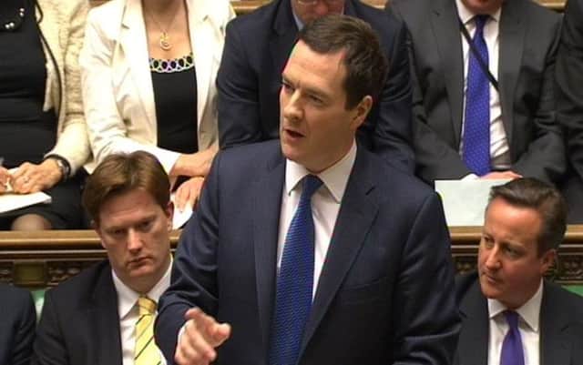 George Osborne delivers the Budget 2014 speech in the House of Commons. Picture: PA