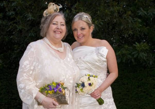 Claire Cameron lost mum Jane Liddell to cancer. Picture: Des Tinney
