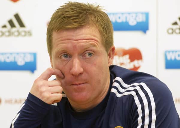 Hearts manager Gary Locke. Picture: SNS