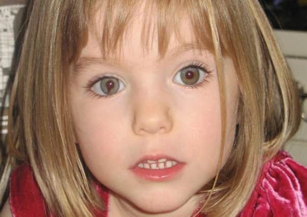 Madeleine McCann went missing aged three in 2007. Picture: PA