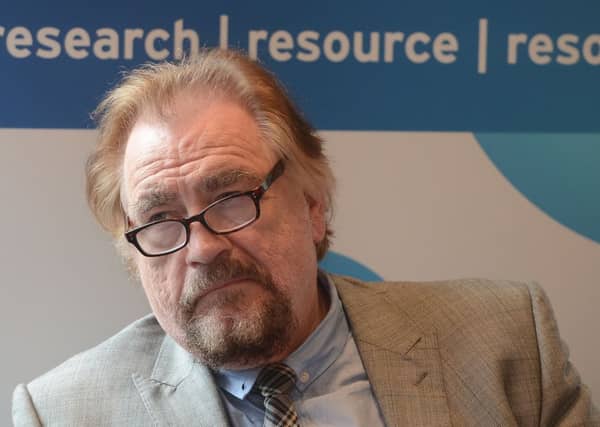 Scot Brian Cox lives in New York and accepts he has no vote. Picture: Neil Hanna