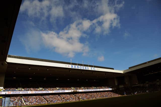Ibrox Stadium. Picture: JP