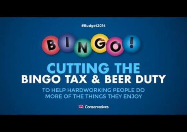 The offending ad, as posted by Conservative MP Grant Shapps. Picture: Contributed