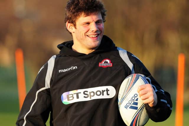 Edinburgh hooker Ross Ford. Picture: Ian Rutherford