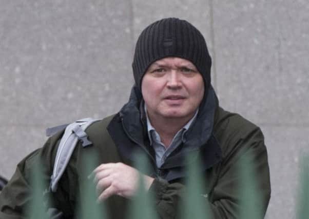 Steven Mclaren at Cupar Court. Picture: Alan Richardson