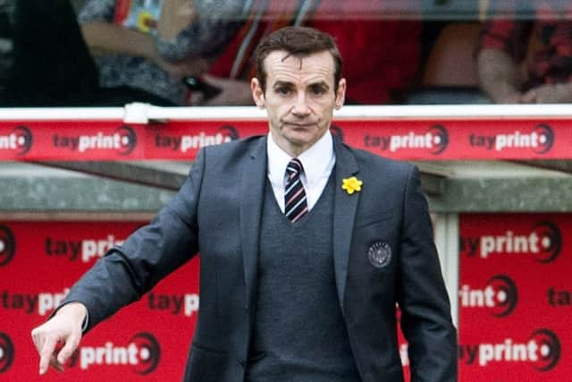 Danny Lennon: Mistakes happen. Picture: SNS