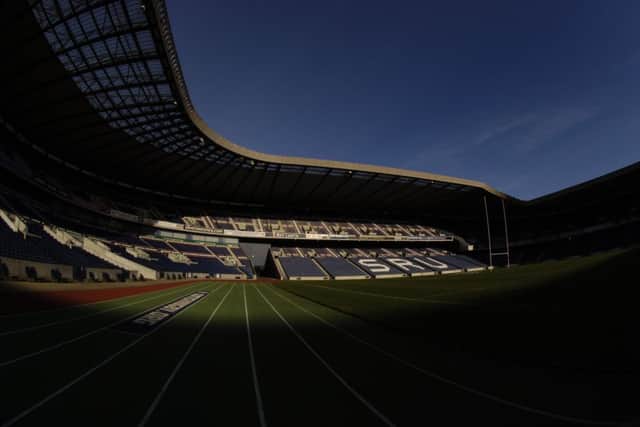 Tonight's game will be the last on the current Murrayfield turf. Picture: Phil Wilkinson