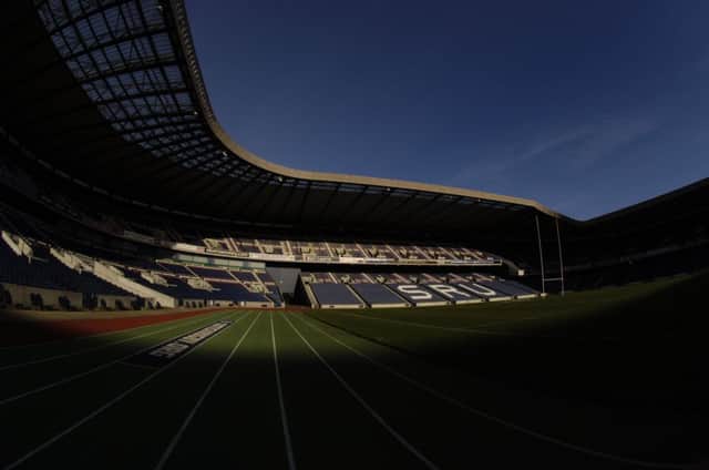 Tonight's game will be the last on the current Murrayfield turf. Picture: Phil Wilkinson