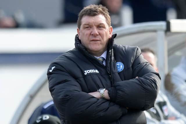 St Johnstone manager Tommy Wright. Picture: SNS