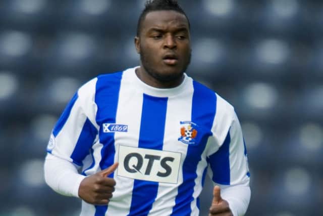 William Gros in action for Kilmarnock. Picture: SNS