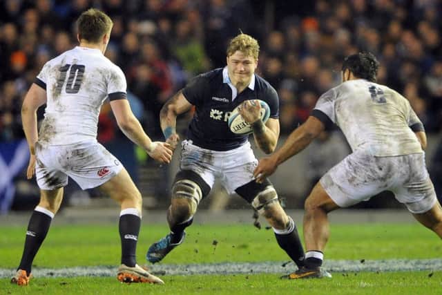 David Denton was a bright light in an otherwise disappointing Six Nations. Picture: Jane Barlow
