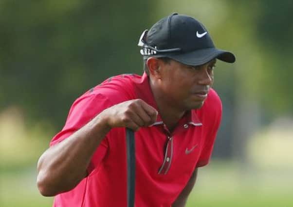 Tiger Woods struggled at the World Golf Championship at Doral and pulled out of this weeks Arnold Palmer Invitational, citing a bad back, making him an unlikely contender at the Masters. Photograph: Mike Ehrmann/Getty