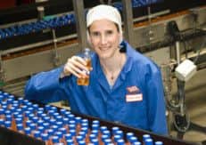 Julie Barr from the AG Barr family at their plant in Cumbernauld. Picture: Ian Georgeson