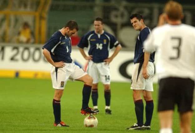 Scotland took on Germany in Dortmund in 2003. Picture: Neil Hanna