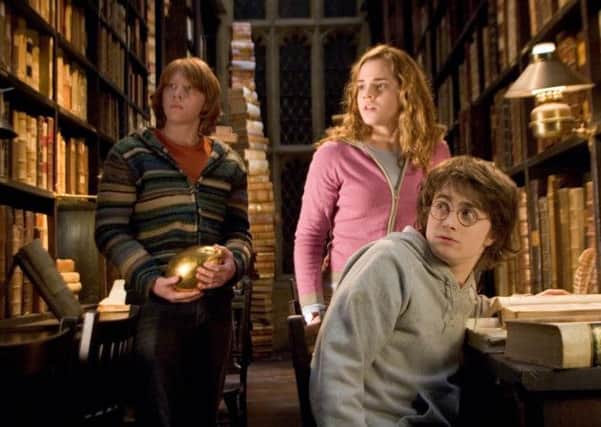 Rupert Grint (Ron), Emma Watson (Hermione) and Daniel Radcliffe (Harry) pictured in Harry Potter and the Goblet of Fire. Picture: AP