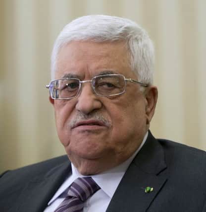Palestinian President Mahmoud Abbas. Picture: AP