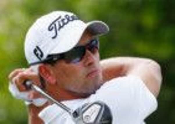 World No.2 Adam Scott was well ahead of the pack at the halfway stage in Florida. Picture: Getty