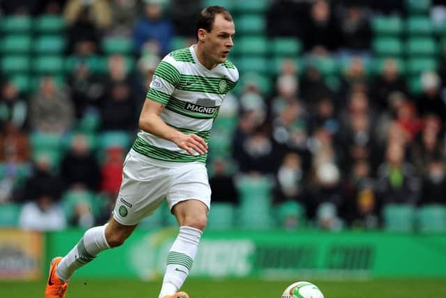 Celtic striker Anthony Stokes. Picture; Ian Rutherford